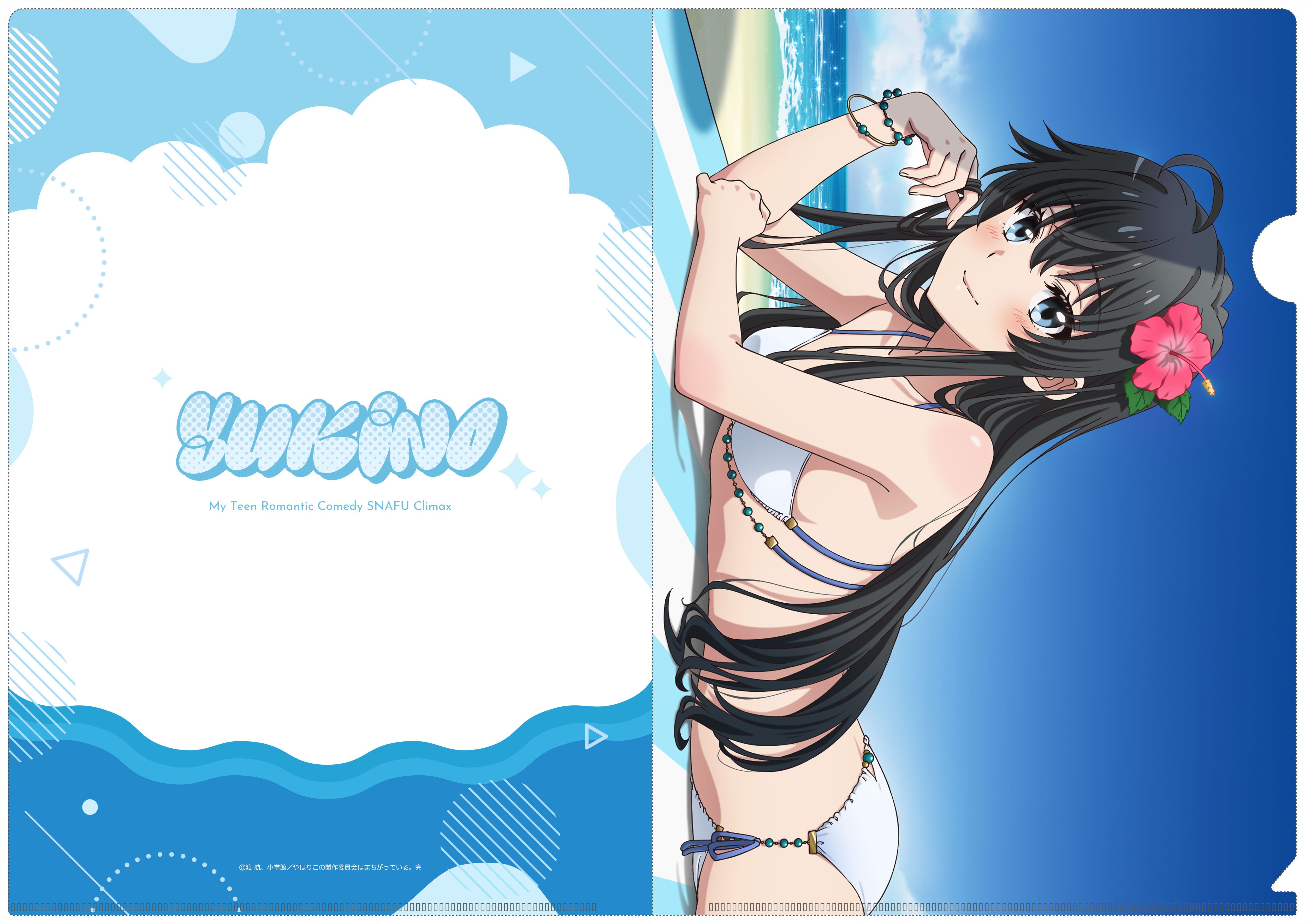 やはり俺の青春ラブコメはまちがっている。完_【描き下ろし】クリアファイル　雪ノ下雪乃(水着)