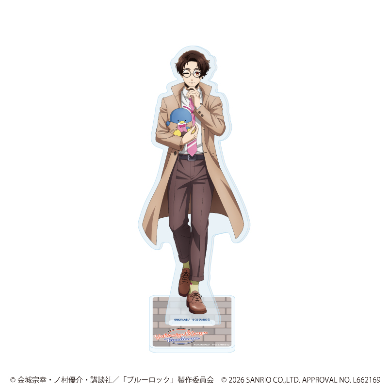 ブルーロック×サンリオキャラクターズ_アクリルスタンド32/雪宮 剣優×タキシードサム(コラボイラスト)