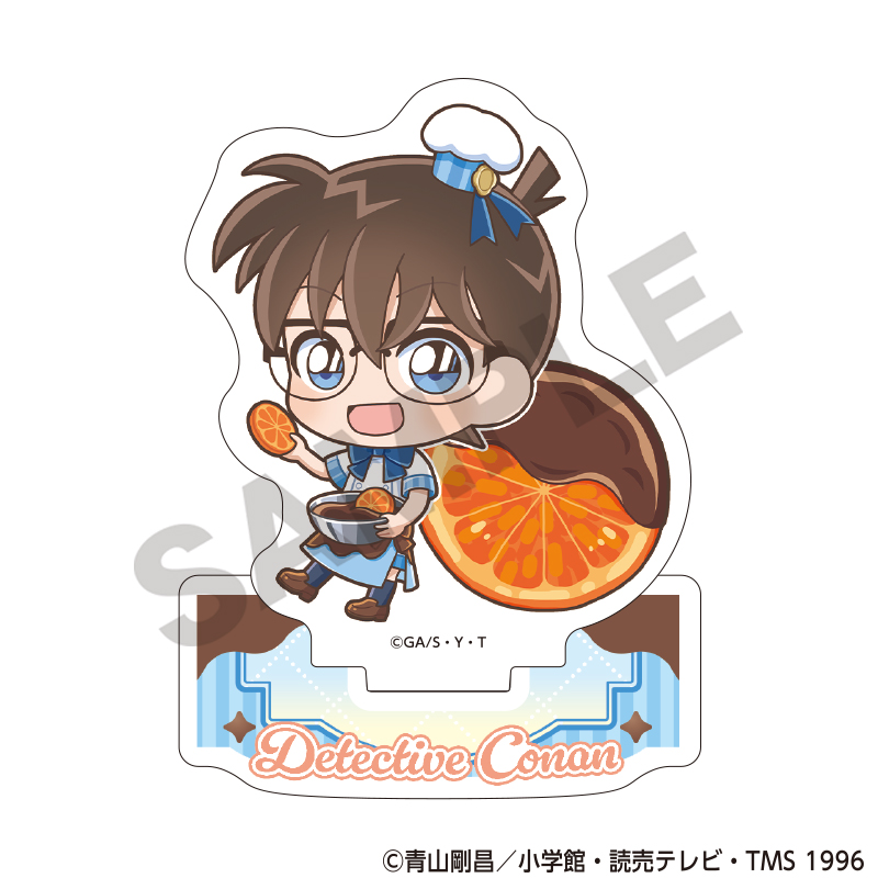 名探偵コナン_アクリルスタンド　江戸川コナン　きゃらペコ　ショコラティエ