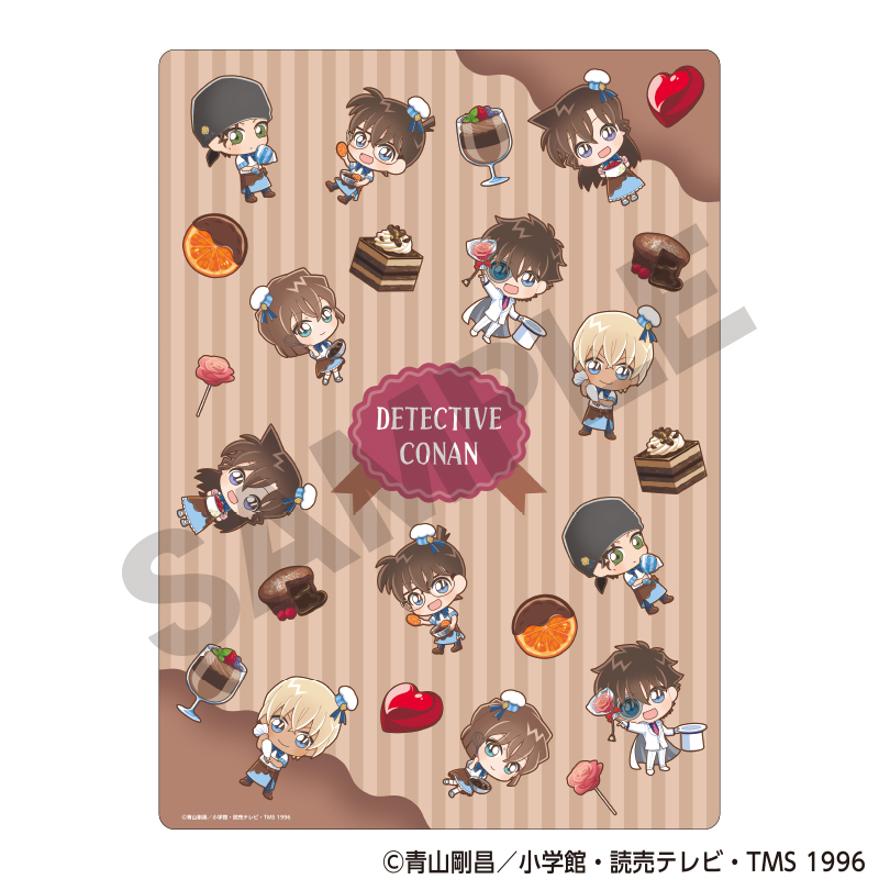 名探偵コナン_下敷き　チョコ　きゃらペコ　ショコラティエ