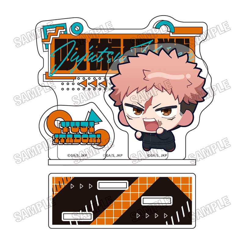 呪術廻戦_描き起こしミニアクリルジオラマ①虎杖悠仁