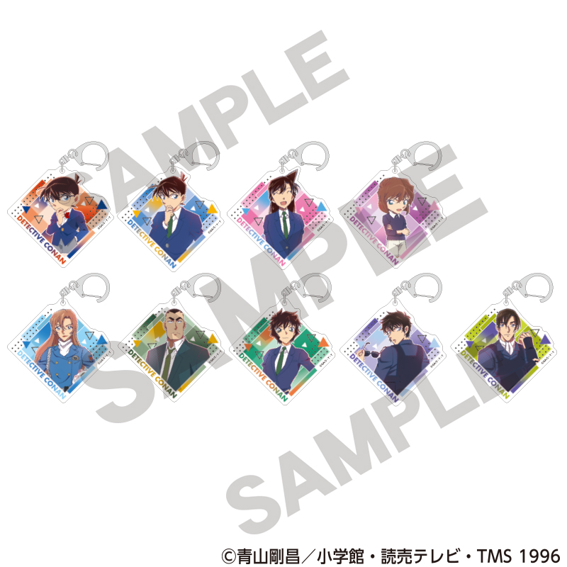 名探偵コナン_トレーディングアクリルキーホルダー　【コンプリートBOX／9個入り】