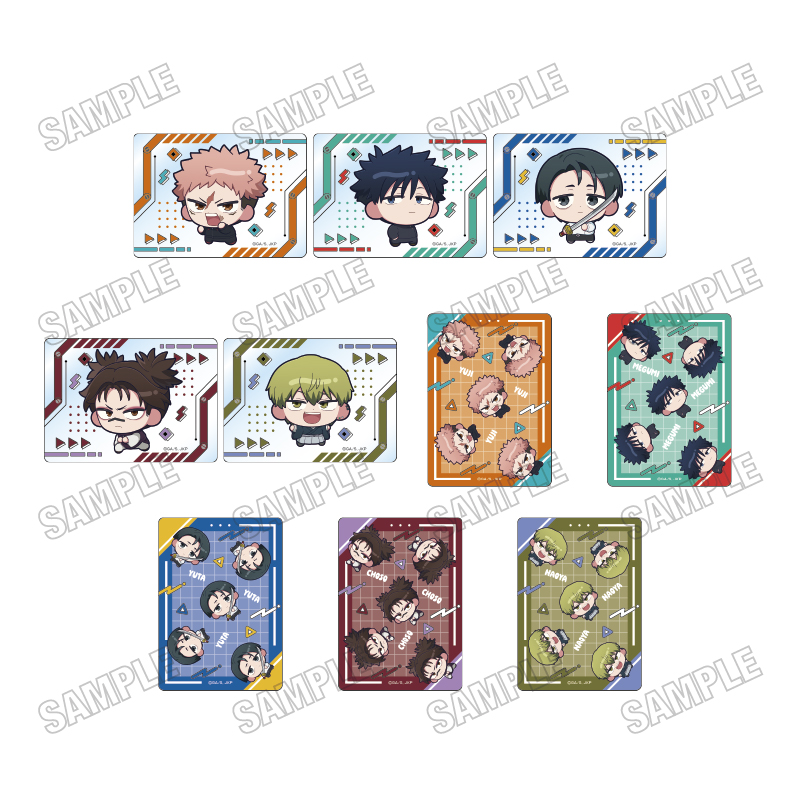 呪術廻戦_描き起こしクリアカードコレクション　【コンプリートBOX／10パック入り】