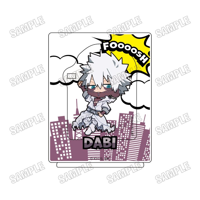 僕のヒーローアカデミア_ミニキャラアクリルジオラマ【ぶら下がりver.】?荼毘