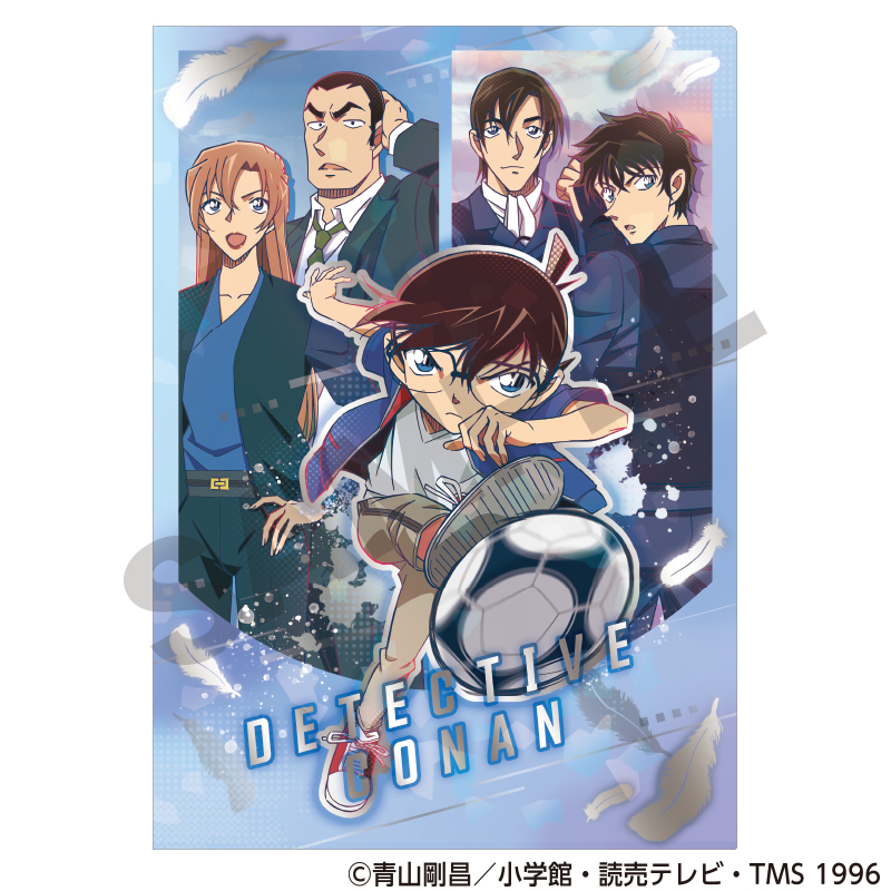 名探偵コナン_メタリック＆ホログラムクリアファイル　羽