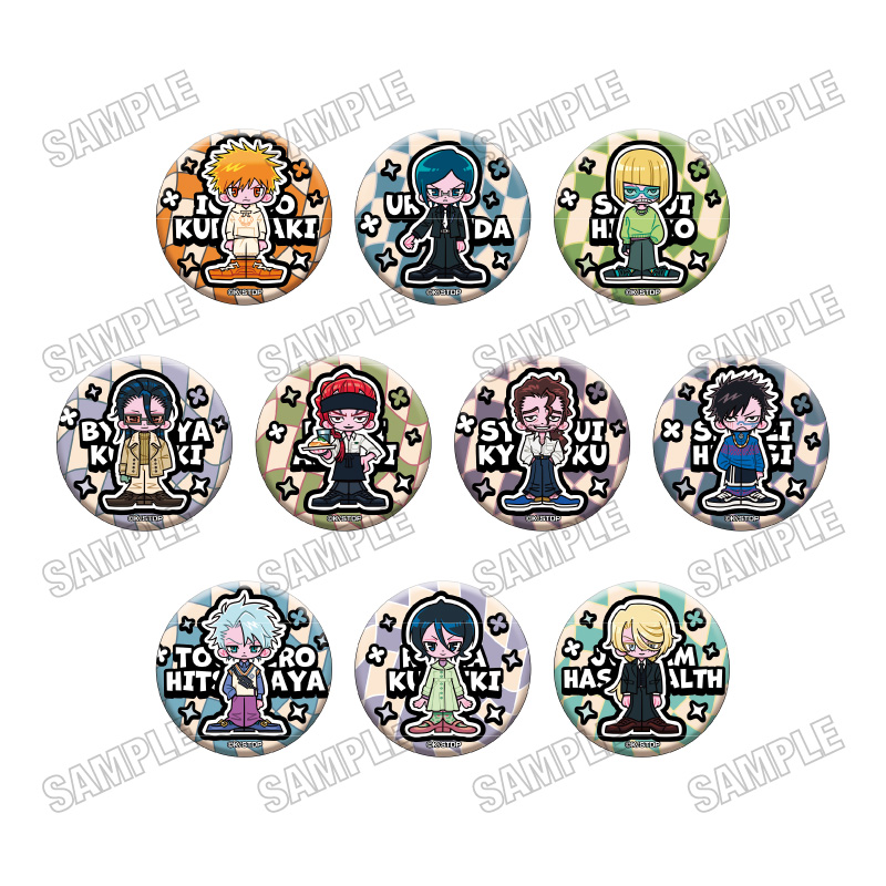 BLEACH 千年血戦篇_ミニキャラ缶バッジコレクション　【コンプリートBOX／10個入り】