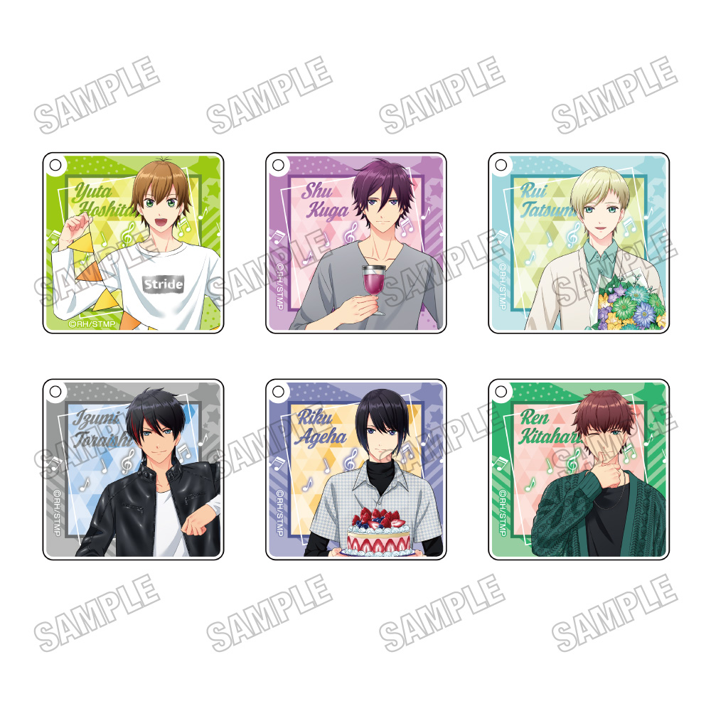 スタミュ_描き下ろしアクリルキーホルダーコレクション　【コンプリートBOX／6個入り】