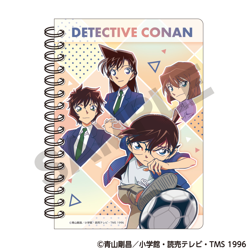 名探偵コナン_A6リングノート　ペールオレンジ