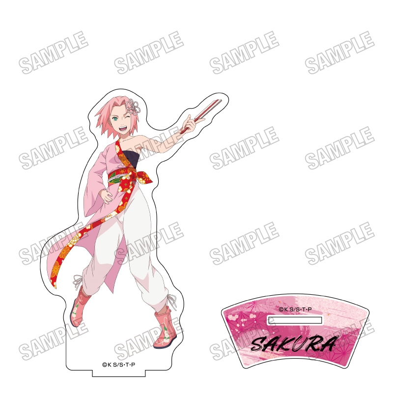 NARUTO-ナルト- 疾風伝_描き下ろしBIGアクリルスタンド【演舞ver.】3春野サクラ