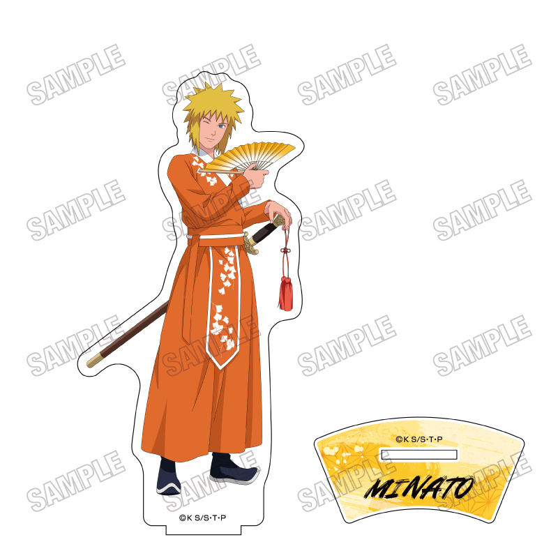 NARUTO-ナルト- 疾風伝_描き下ろしBIGアクリルスタンド【演舞ver.】5波風ミナト