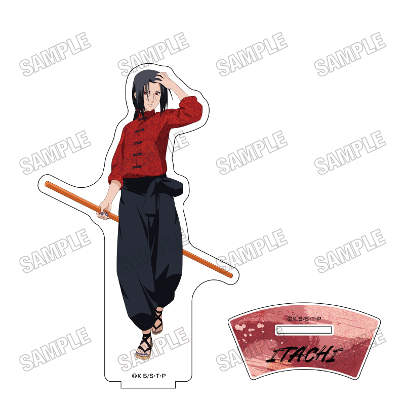 NARUTO-ナルト- 疾風伝_描き下ろしBIGアクリルスタンド【演舞ver.】6うちはイタチ