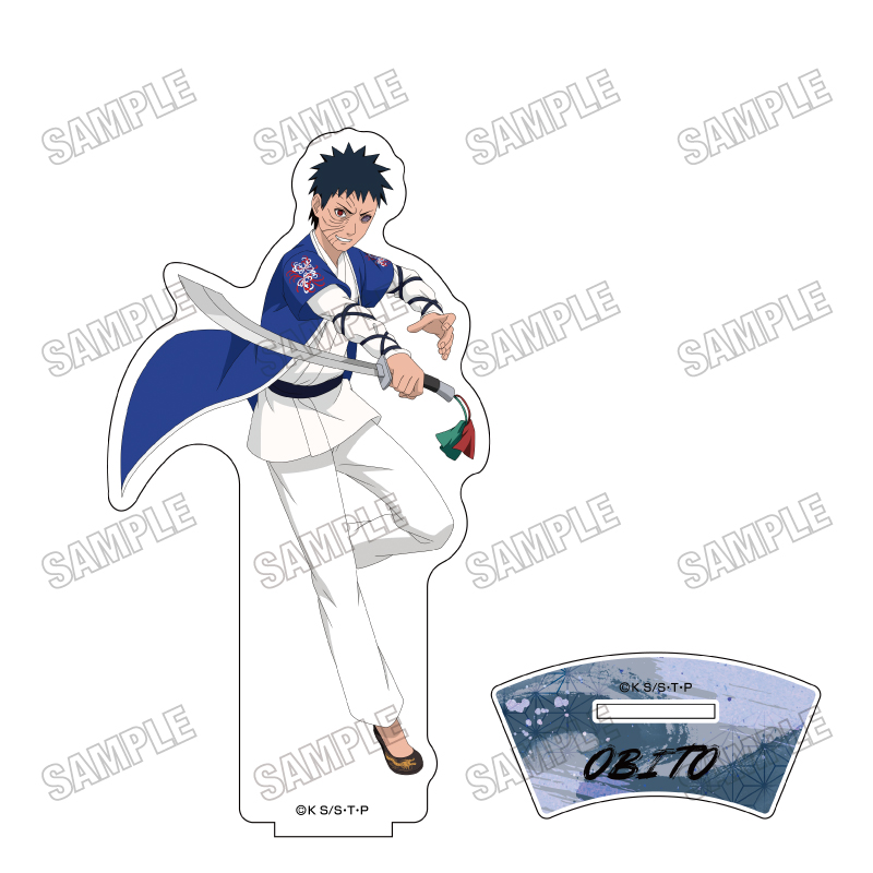 NARUTO-ナルト- 疾風伝_描き下ろしBIGアクリルスタンド【演舞ver.】7うちはオビト