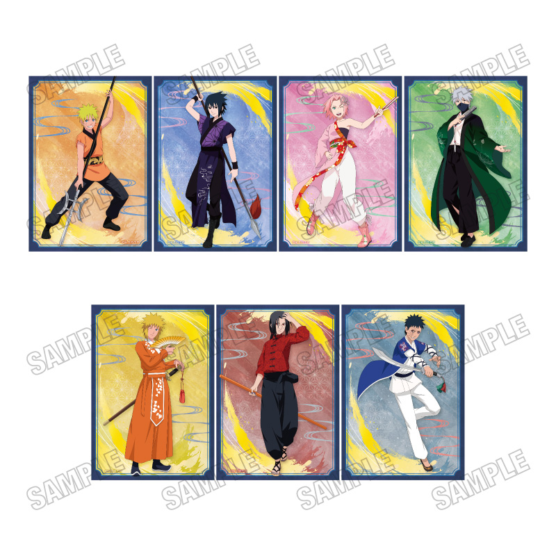 NARUTO-ナルト- 疾風伝_描き下ろしブロマイドセット【演舞ver.】