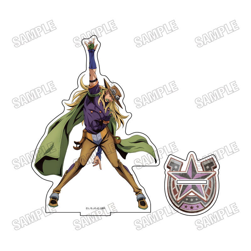 スティール・ボール・ラン ジョジョの奇妙な冒険_BIGアクリルスタンド【JF26】②ジャイロ・ツェペリ