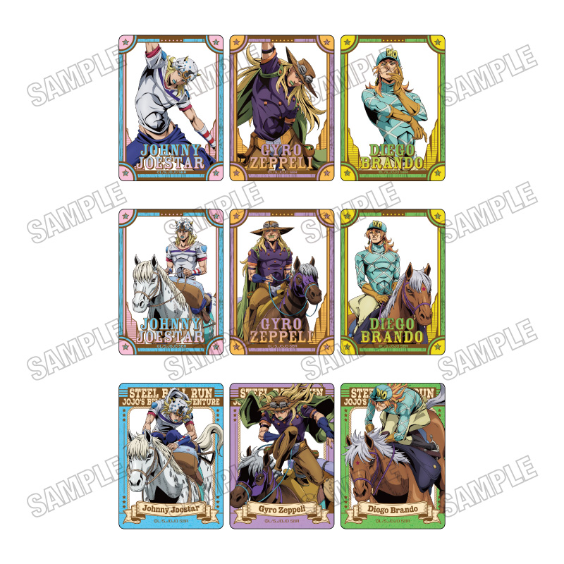 スティール・ボール・ラン ジョジョの奇妙な冒険_クリアカードコレクション【JF26】　【コンプリートBOX／9パック入り】
