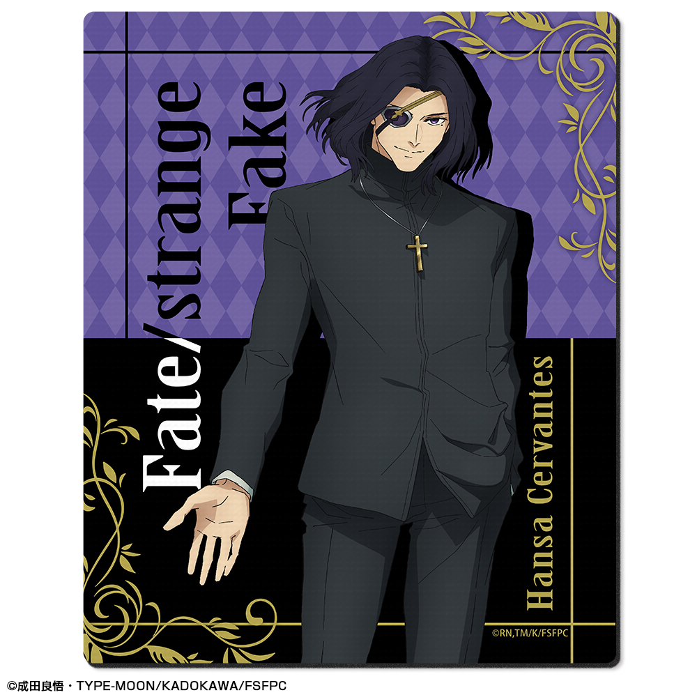 Fate/strange Fake_ラバーマウスパッド デザイン08(ハンザ・セルバンテス)