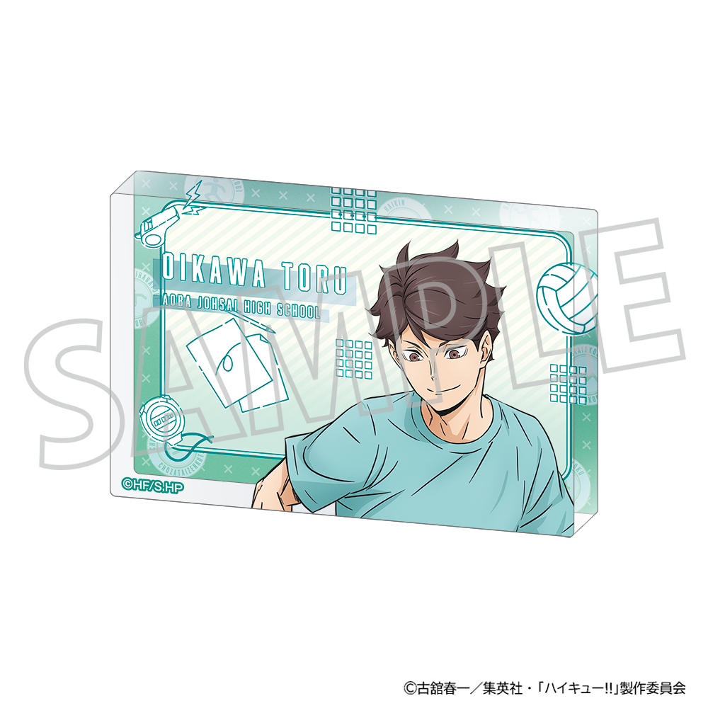 ハイキュー!!_アクリルブロック／及川 徹　体力測定