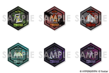 アークナイツ_記録褒章ピンズ Vol.3 BOX.A【BOX／6個入り】【コンプリートBOX】