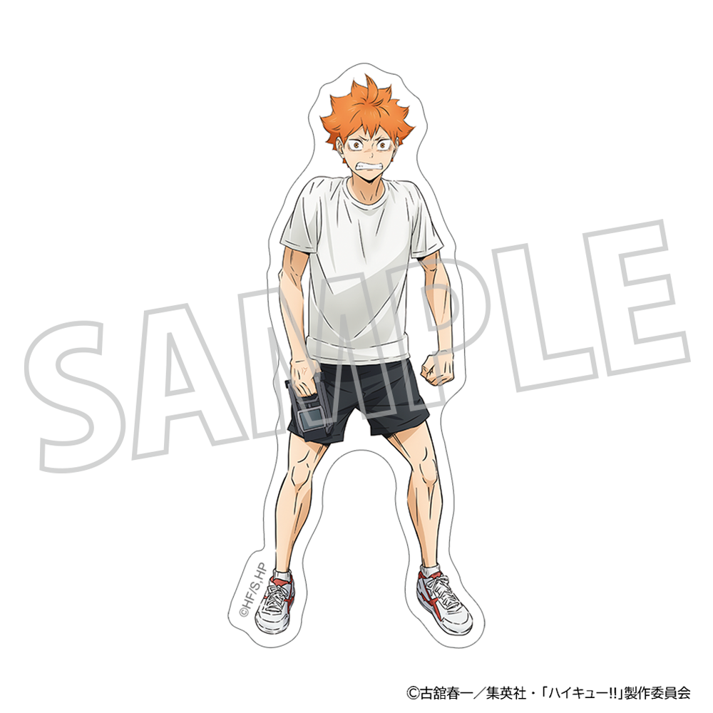 ハイキュー!!_ダイカットステッカー／日向翔陽　体力測定