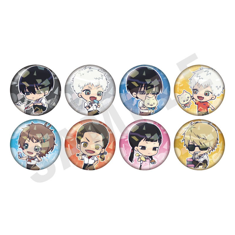 光が死んだ夏_トレーディングホログラム缶バッジ ミニキャラver.（全8種）【BOX／8個入り】