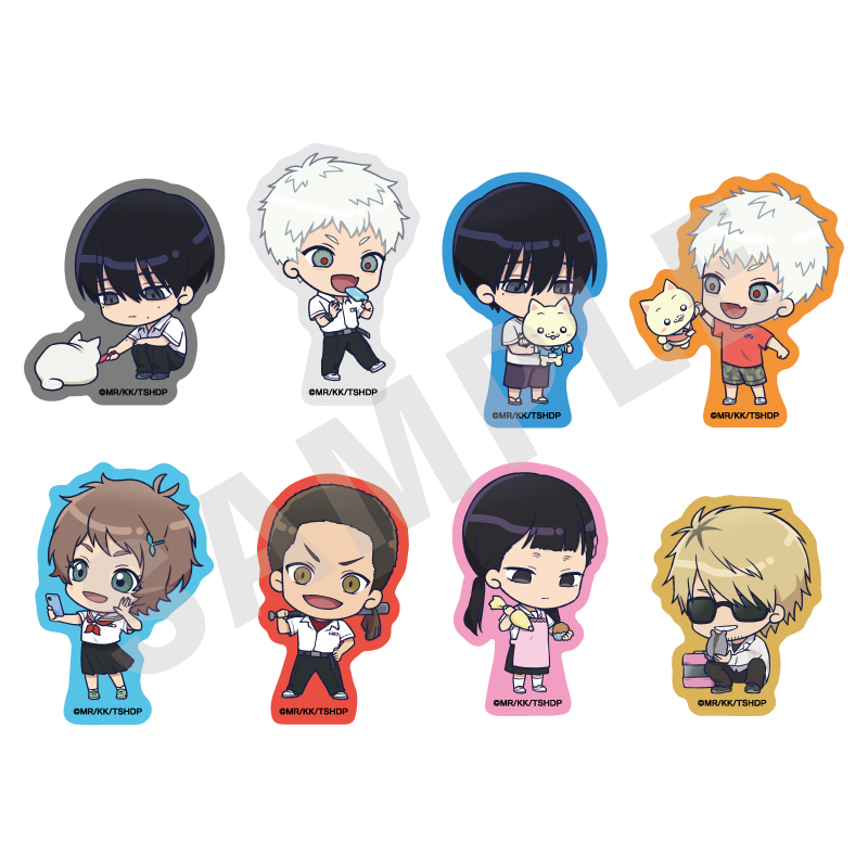 光が死んだ夏_トレーディングステッカー ミニキャラver.（全8種）　【BOX／8パック入り】