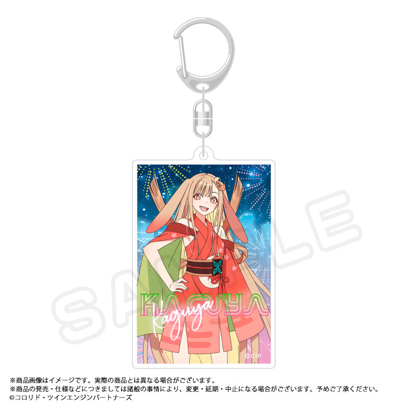 超かぐや姫！_スクエアキーホルダー　A　かぐや