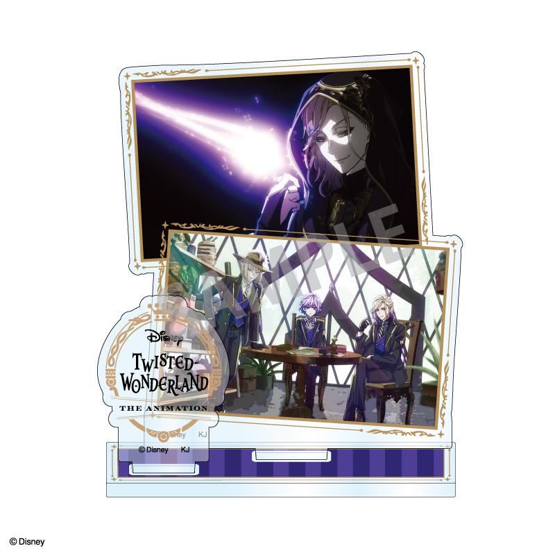 ディズニー ツイステッドワンダーランド ザ アニメーション_名場面アクリルスタンド　ポムフィオーレ寮