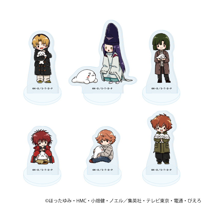 ヒカルの碁_アクリルぷちスタンド18/あざらしver.　コンプリートセット(全6種)(グラフアートイラスト)【コンプリートセット/6個入り】