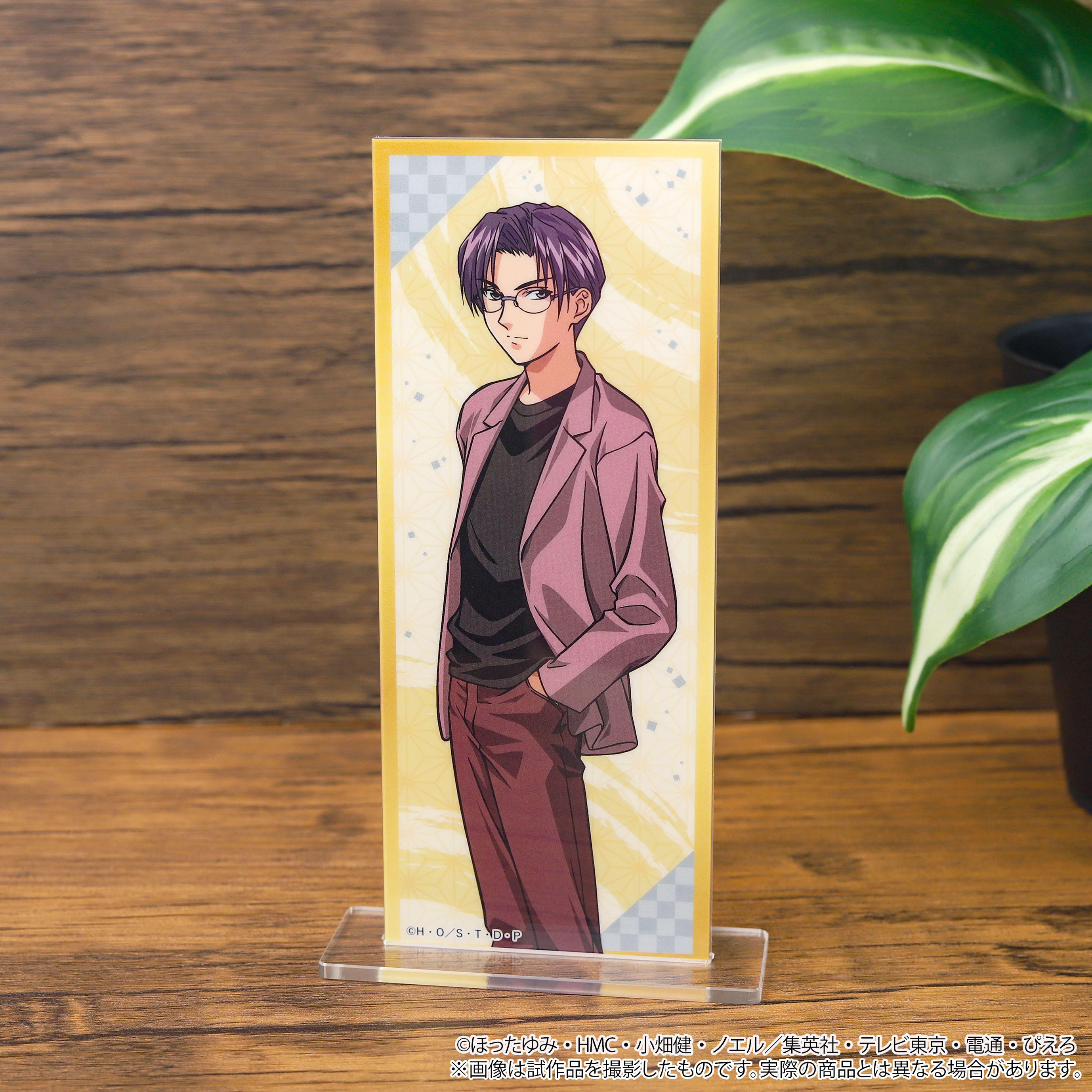 ヒカルの碁_繋がる屏風アクリルスタンド／Revival　岸本薫