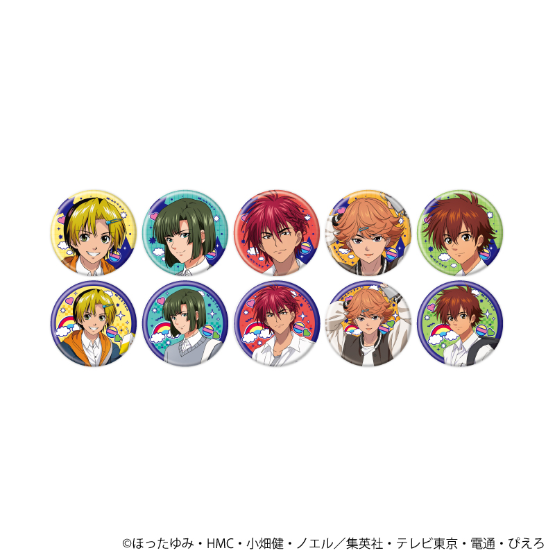 ヒカルの碁_缶バッジ46/平成男子ver.　コンプリートセット(全10種)(描き下ろしイラスト)【コンプリートセット/10個入り】