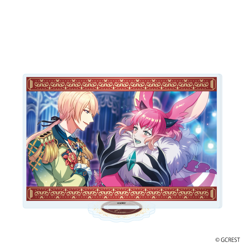 夢職人と忘れじの黒い妖精_アクリルスタンド72/ヒース&プラオ(公式イラスト)