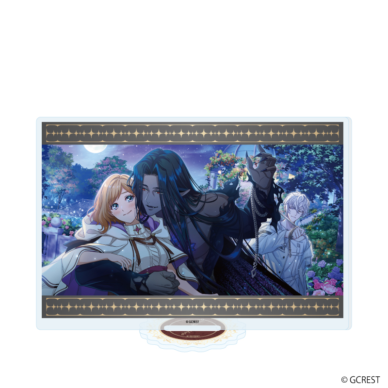 夢職人と忘れじの黒い妖精_アクリルスタンド74/シハル&ベラノーラ(公式イラスト)