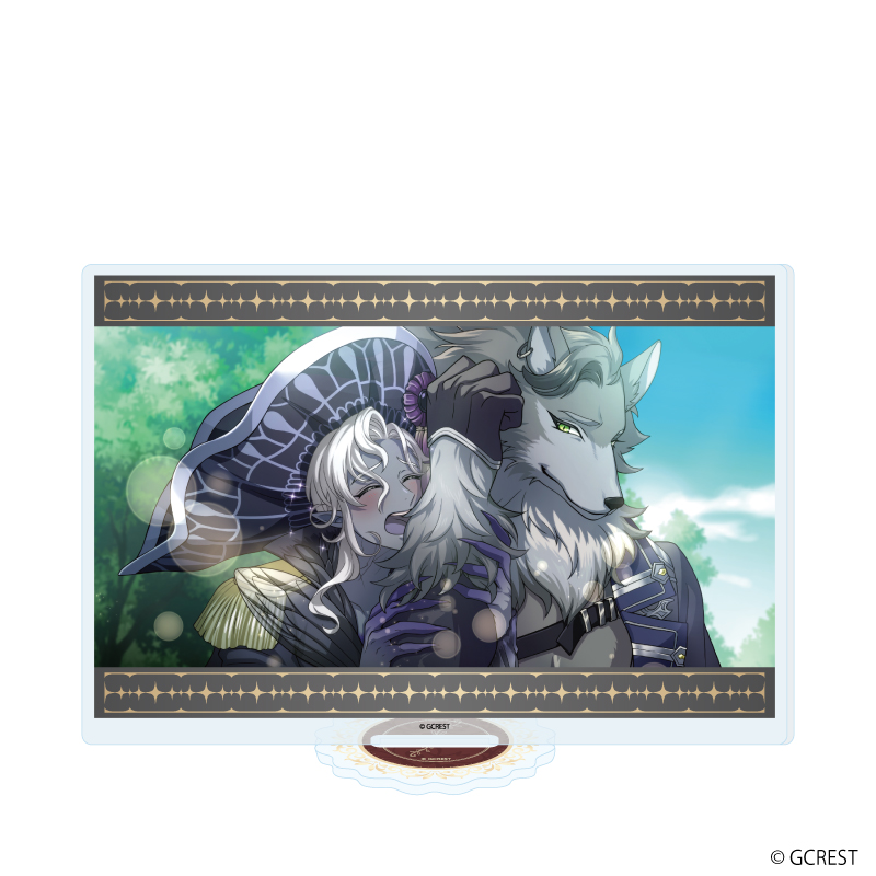 夢職人と忘れじの黒い妖精_アクリルスタンド76/リュコス&ジュスト(公式イラスト)