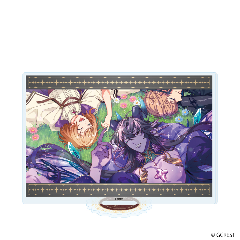 夢職人と忘れじの黒い妖精_アクリルスタンド78/ナナシ&ブラト(公式イラスト)