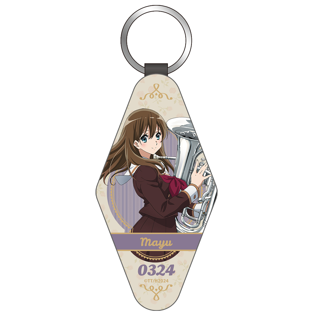 響け!ユーフォニアム_「黒江真由」レザーキーホルダー