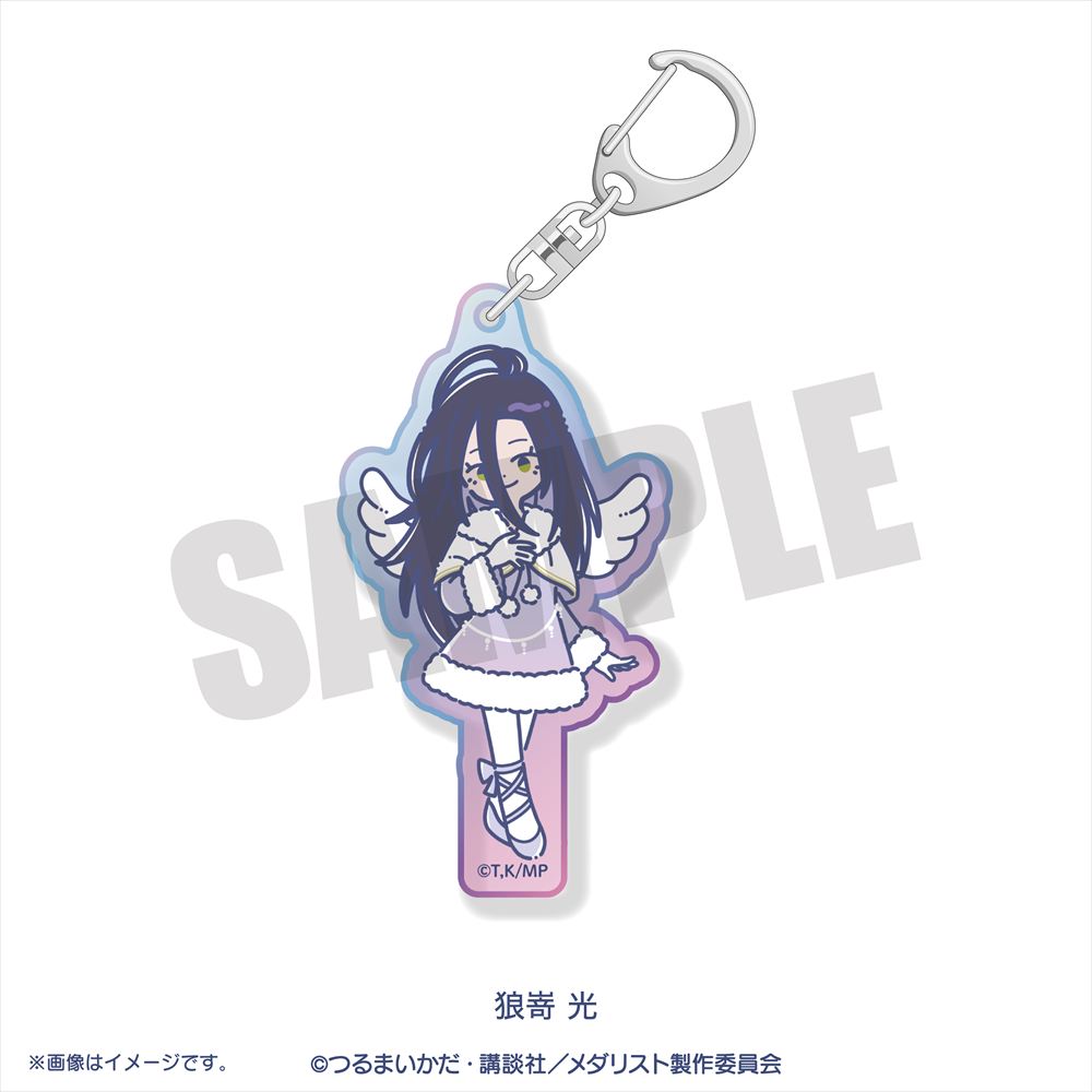 メダリスト_れとぽぷ 第3弾 オーロラアクリルキーホルダー 狼嵜 光