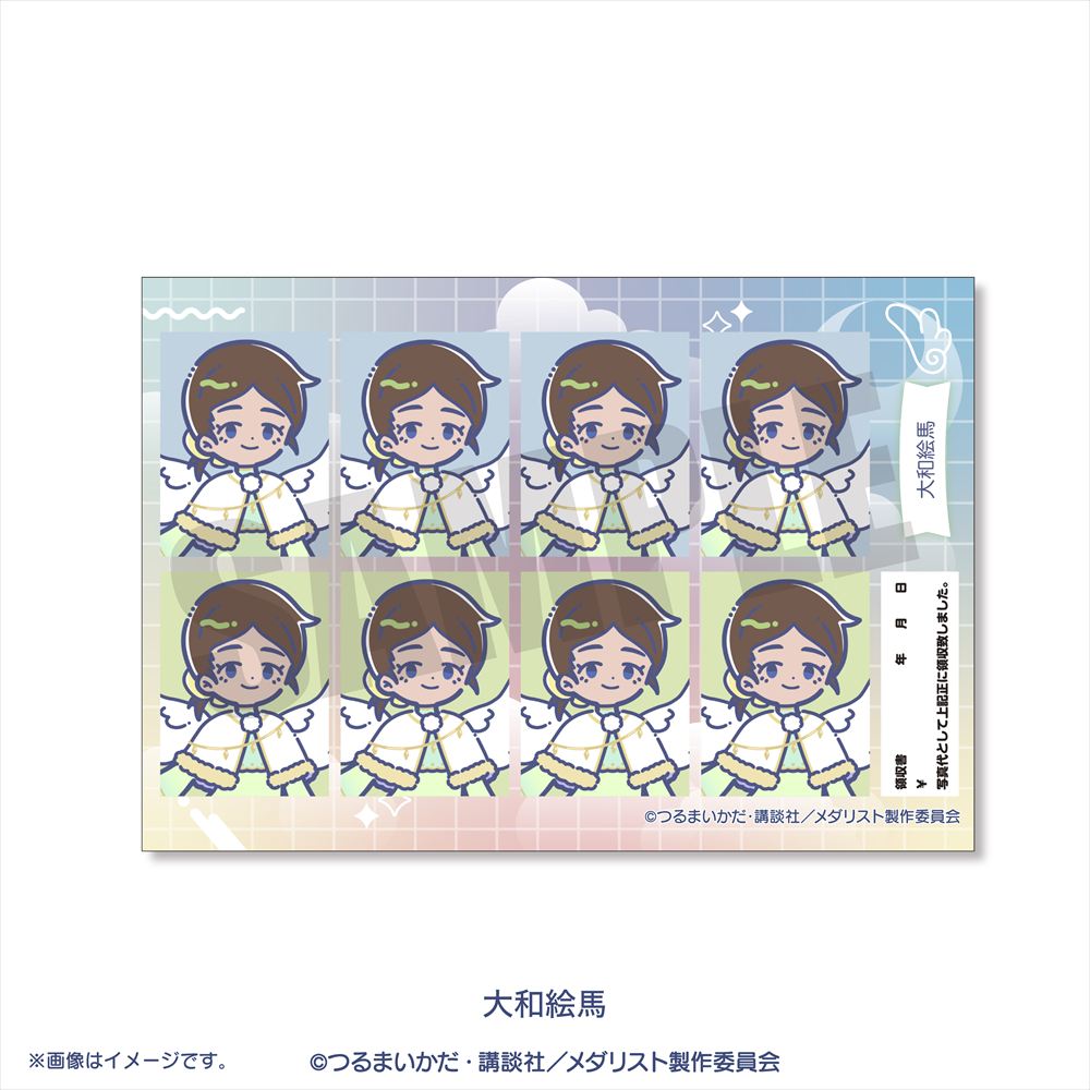 メダリスト_れとぽぷ 第3弾 証明写真風ステッカー 大和絵馬