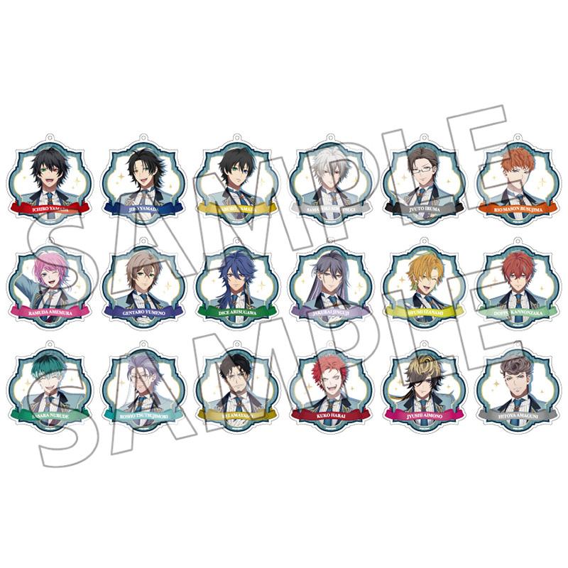 映画 ヒプノシスマイク -Division Rap Battle-_ホテルコラボ アクリルキーホルダーコレクション【BOX／18個入り】