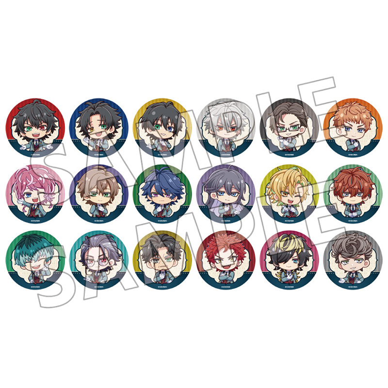 映画 ヒプノシスマイク -Division Rap Battle- _ホテルコラボ ホロ入り丸缶バッジコレクション【BOX／18個入り】