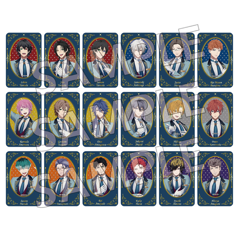 映画 ヒプノシスマイク -Division Rap Battle- _ホテルコラボ 四角缶バッジコレクション【BOX／18個入り】