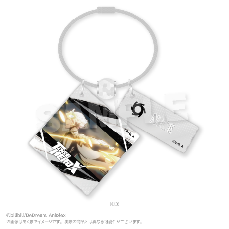 TO BE HERO X_ワイヤーキーホルダー　NICE