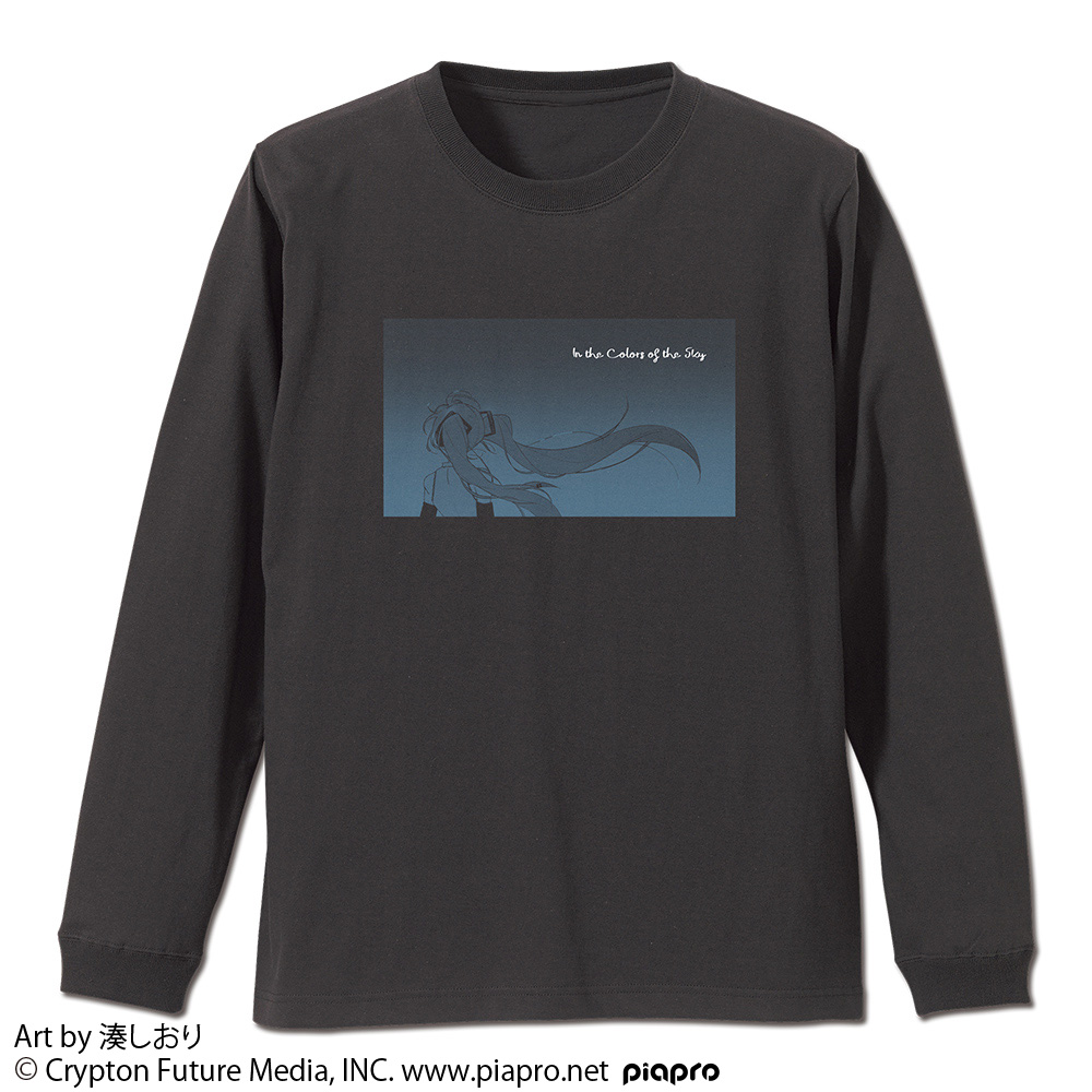 初音ミク_Sサイズ_袖リブロングスリーブTシャツ 湊しおり Ver./SUMI