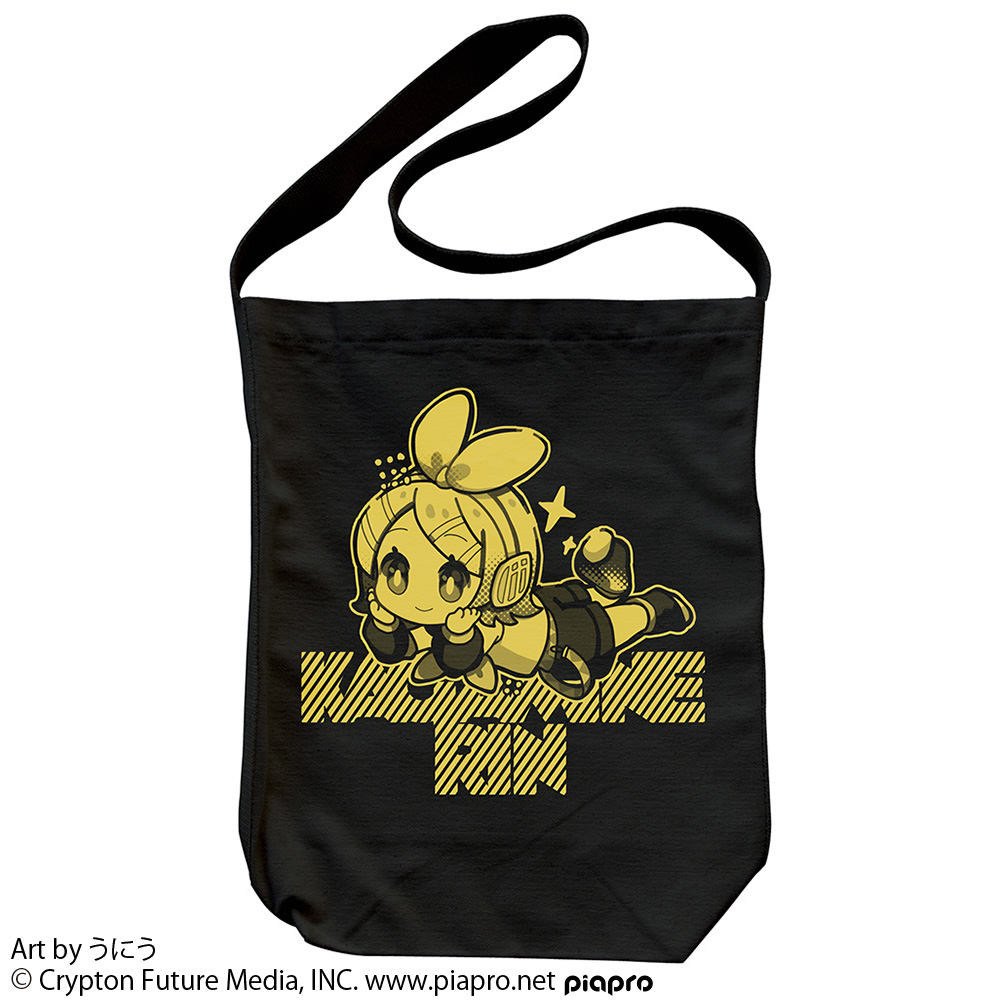 鏡音リン_ショルダートート うにう Ver./BLACK