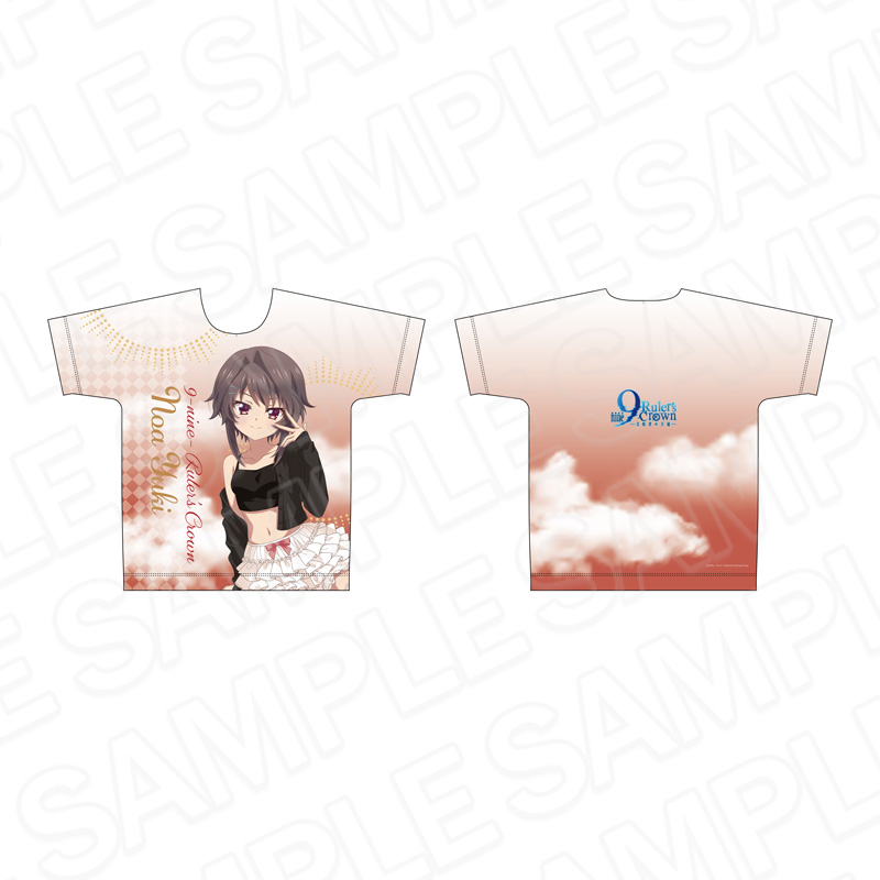 9-nine- Ruler's Crown_フルグラフィックTシャツ 結城 希亜 ロリータルームウェア ver.