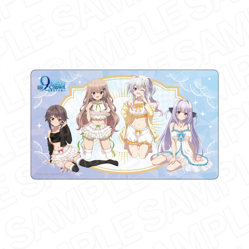 9-nine- Ruler's Crown_ラバーデスクマット ロリータルームウェア ver.