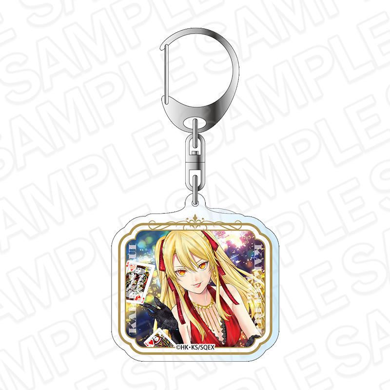 賭ケグルイ双_アクリルキーホルダー 早乙女芽亜里 B