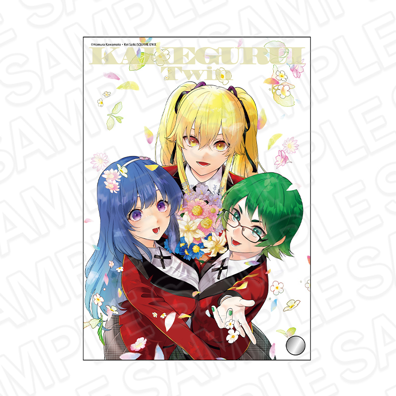 賭ケグルイ双_ミニアクリルアート 芽亜里&つづら&雪見