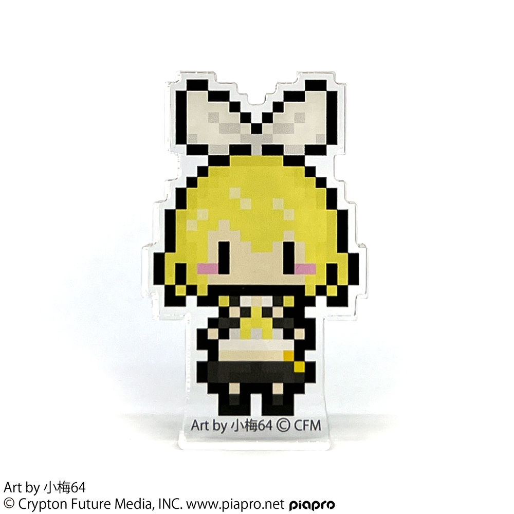 鏡音リン_アクリルブロックフィギュア 小梅64 Ver.