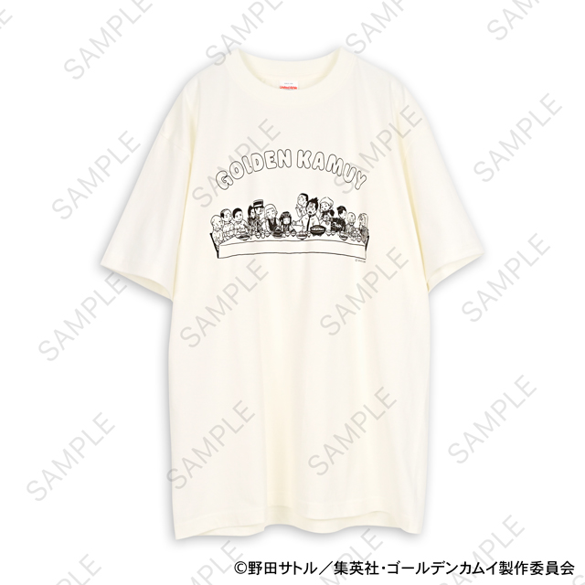 ゴールデンカムイ_ビィズニィズ クルーネックTシャツC(集合)