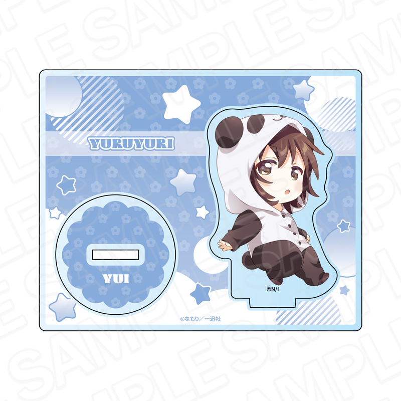 ゆるゆり_アクリルスタンド 船見結衣 着ぐるみパジャマ デフォルメ ver.